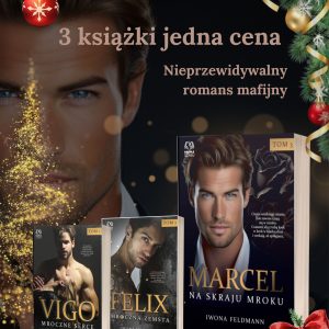 Zestaw władców – Vigo, Felix, Marcel – Trzy tomy! zakładki i autograf