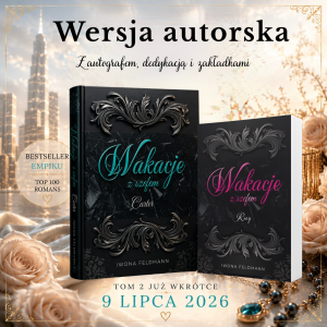 Wakacje z szefem. Rosy i Carter, Tom 1 i 2 – romans biurowy